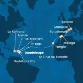 Antille, Isole Vergini, Repubblica Dominicana, Isole Canarie, Marocco, Spagna, Francia, Italia