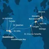 Antille, Isole Vergini, Repubblica Dominicana, Isole Canarie, Marocco, Spagna, Corsica (Francia), Italia, Francia