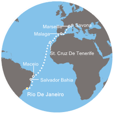 Brasile, Isole Canarie, Spagna, Francia, Italia