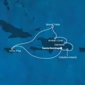 Giamaica, Isole Turks, Repubblica Dominicana