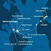 Repubblica Dominicana, Antille, Isole Canarie, Marocco, Spagna, Francia, Italia