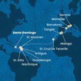 Antille, Isole Canarie, Marocco, Spagna, Francia, Italia