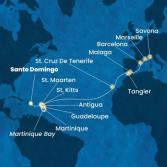 Antille, Isole Canarie, Marocco, Spagna, Francia, Italia