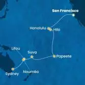 Stati Uniti, Hawai, Polinesia, Fiji, Australia