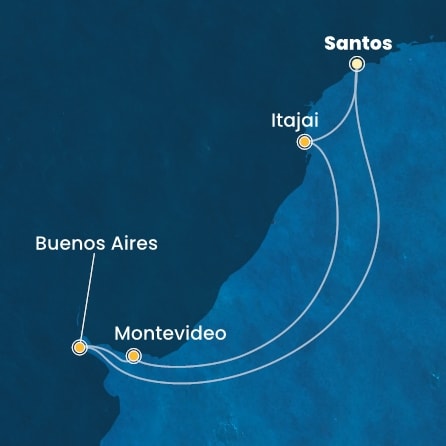 Brasile, Uruguay, Argentina