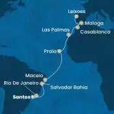 Brasile, Isole Canarie, Marocco, Spagna, Portogallo