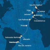 Brasile, Isole Canarie, Marocco, Spagna, Portogallo, Francia, Gran Bretagna