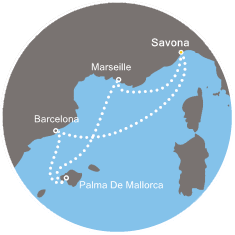 Spagna, Baleari, Francia