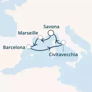 Italia, Francia, Spagna