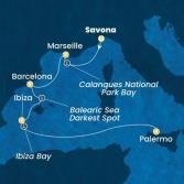 Italia, Francia, Spagna, Isole Baleari
