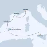 Italia, Francia, Spagna, Isole Baleari