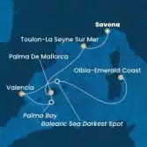 Italia, Francia, Isole Baleari, Spagna