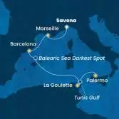 Italia, Francia, Spagna, Tunisia