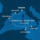 Italia, Francia, Spagna, Tunisia