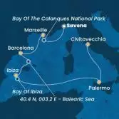 Italia, Francia, Spagna, Isole Baleari