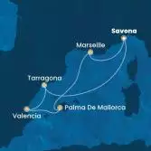 Italia, Spagna, Isole Baleari, Francia
