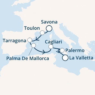 Italia, Francia, Isole Canarie, Madera, Spagna
