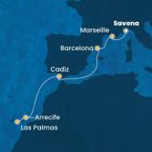 Italia, Francia, Spagna, Isole Canarie