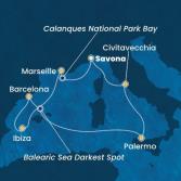 Italia, Francia, Isole Baleari, Spagna