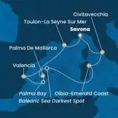 Italia, Francia, Isole Baleari, Spagna