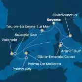 Italia, Francia, Isole Baleari, Spagna