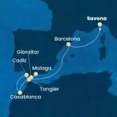 Italia, Spagna, Gibilterra, Marocco