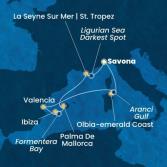 Italia, Spagna, Isole Baleari, Francia