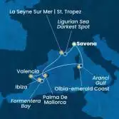 Italia, Spagna, Isole Baleari, Francia