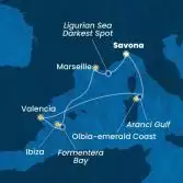 Italia, Spagna, Isole Baleari, Francia