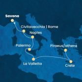 Italia, Malta, Grecia