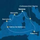 Italia, Francia, Spagna, Isole Baleari