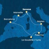 Italia, Tunisia, Spagna, Francia