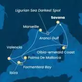 Italia, Spagna, Isole Baleari, Francia