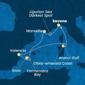 Italia, Spagna, Isole Baleari, Francia