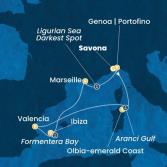 Italia, Spagna, Isole Baleari, Francia
