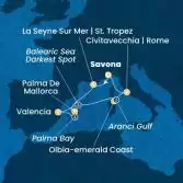 Italia, Francia, Isole Baleari, Spagna