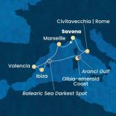 Italia, Francia, Isole Baleari, Spagna
