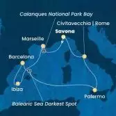 Italia, Francia, Isole Baleari, Spagna