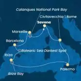 Italia, Francia, Spagna, Isole Baleari