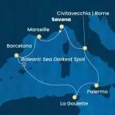 Italia, Francia, Spagna, Tunisia