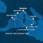 Italia, Tunisia, Spagna, Francia