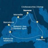 Italia, Francia, Spagna, Isole Baleari