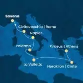 Italia, Malta, Grecia