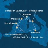 Italia, Francia, Spagna, Isole Baleari