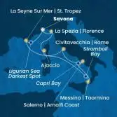 Italia, Corsica (Francia), Francia