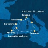 Italia, Francia, Spagna, Isole Baleari