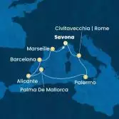 Italia, Francia, Spagna, Isole Baleari