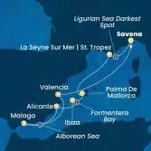 Italia, Spagna, Isole Baleari, Francia