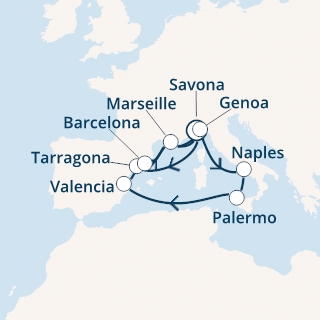 Italia, Spagna, Francia