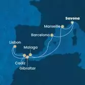 Italia, Spagna, Gibilterra, Portogallo, Francia